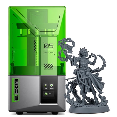Impresora 3D Elegoo Mars 5 Msla De Resina Con Pantalla Lcd 4K De 6.6 Pulgadas