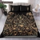 thumbnail image 1 of x2576 Bed SheetsSkull Skeleton Satanic Goat Skull Duvet Cover Set Trophy Demon Breed Bedding Sets Night Blue Pink Satanic Baphomet Quilt Cover 3-Piece Bedding Set (1 Duvet Cover + 2 Pillow Shams) nj25, 1 of 5