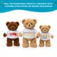 thumbnail image 3 of Camisetas para Osos de Peluche Get Ready Kids - Pack de 25, Blancas, 3 of 5