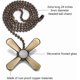 thumbnail image 5 of Cadena de extensión para ventilador de techo SmotecQ Reconocible, 5 of 6