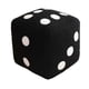 thumbnail image 3 of Dados de peluche grandes, dados de puntos, habilidades matemáticas tempranas, dados de juego de 10 pulgadas, juguetes de aprendizaje temprano, aprendizaje STEM para niños y niñas, Negro, 3 of 5