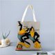 thumbnail image 2 of The Heckle and Jeckle Show Bolso de tela con estampado de lienzo para mujer, bolsa de compras reutilizable y estética, con cremallera interior, regalo para mujer,38*45cm., 2 of 6