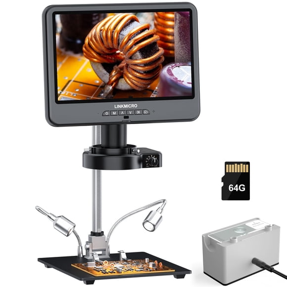 Microscopio LINKMICRO LM208S 4K 10,1" HDMI 1500X