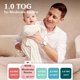 thumbnail image 4 of Bolsa de transición Swaddle Up Love to Dream 1.0 TOG 6-9 kg, 4 of 8