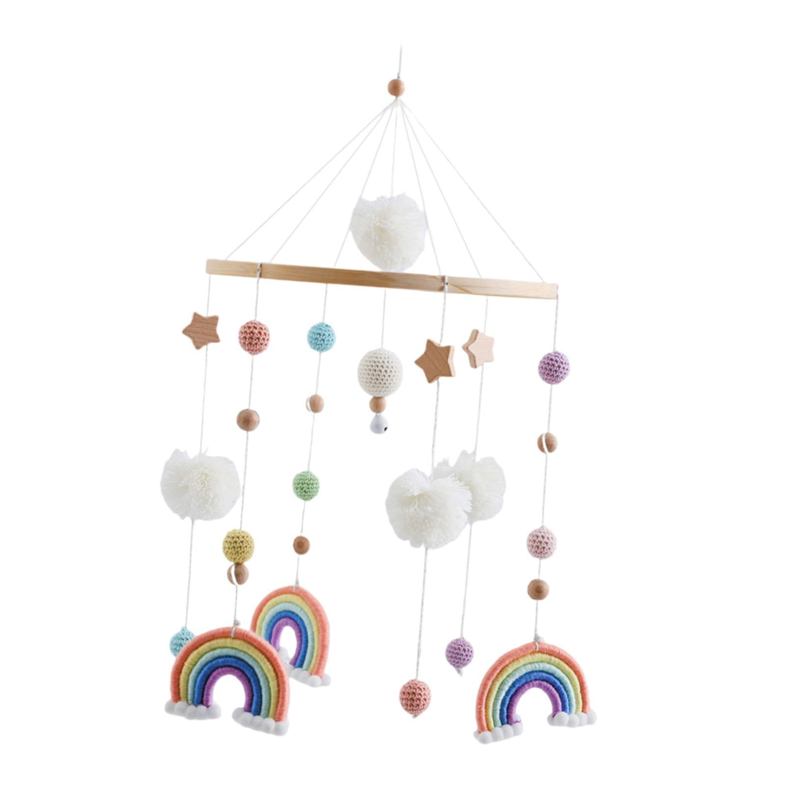 Bothyi - Baby Cuna Móvil Boho Decoración De Guardería De La Guardería Creativa Móvil Para Recién Nacido Naranja