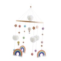 Bothyi - Baby Cuna Móvil Boho Decoración De Guardería De La Guardería Creativa Móvil Para Recién Nacido Naranja