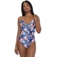thumbnail image 1 of Traje de Baño Mujer Cruzado Vuelo Print Tropical Corona, 1 of 5