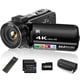 thumbnail image 1 of Videocámara ZYDIIE 4K UHD 64MP Zoom 18X Pantalla Táctil de 3", 1 of 7