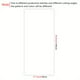 thumbnail image 4 of 1pc White Subfilm, Indentation Decor, Waterproof, Stain Resistant, Erasable, Wallpaper, Peel And Stick, For Refrigerator/ Speaker/ Dryer/ Cabinet/ Oven Appliances Furniture Decor, For Kitchen/ Cabin, 4 of 4