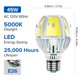 thumbnail image 4 of Bombilla LED SANSI A19 45W 7000 lúmenes 5000K E26 no atenuable, 4 of 7