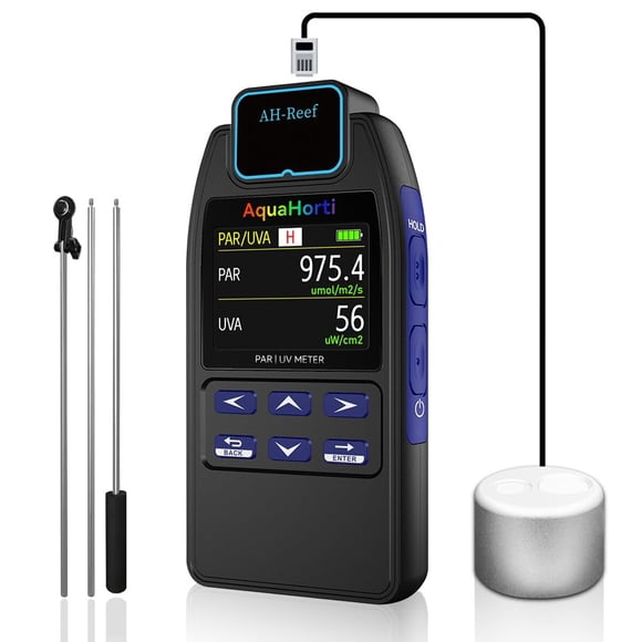 Medidor PAR AquaHorti AHReef Sensor UVA IP68 400700nm