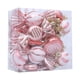 thumbnail image 5 of 18 Piezas Bolas de Navidad Adornos para Árbol Esferas Decorativas Y Colgantes Festivos Fabricados en Plástico Duradero Adecuado para La Decoración de Oro rosa, 5 of 5