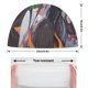 thumbnail image 2 of Demon Slayer: Nezuko Gorro de Natación de Licra, Gorro de Baño de Tela Cómoda, Gorro Elástico Antideslizante para Hombres, Mujeres y Niños, 2 of 6