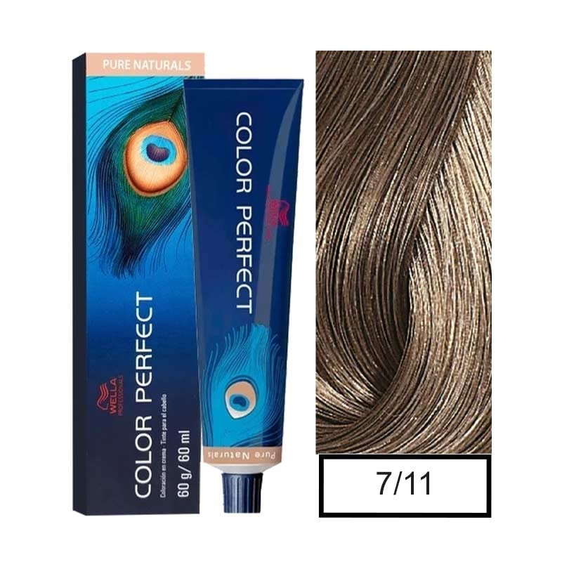 Wella - Tintura Semipermanente Color Perfect 7/11 60gr + Oxidante