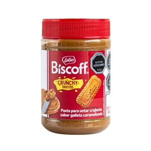 Crema De Galletas Lotus Biscoff Crunchy 380 Grs