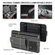 thumbnail image 2 of Organizador del visor del sol del coche, gafas de superficie de cuero suave, bolsa de almacenamiento del coche del titular de la tarjeta, bolsa del organizador del parasol del coche impermea, 2 of 3