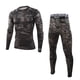thumbnail image 5 of Conjunto de ropa interior térmica para hombre, y pantalones para el sudor, ropa de secado , cálida para entrenamiento, montañismo, - S S, 5 of 5