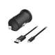 thumbnail image 1 of Cargador Automovil Carga Turbo Usb Tipo C Negro, 1 of 5