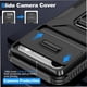 thumbnail image 5 of Funda Armada para iPhone 17 Air con Tapa Deslizante y Soporte Magnético Giratorio Negro, 5 of 5