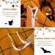 thumbnail image 5 of Hallo-ween-Duv-et Co-ver Se- Queen P-umpkin Bat Ora-nge Be-dding -Duvet Cover- Set 3 Pie-ces Ha-lloween Duvet Cover with 2 P-illcases-es Funny Halloween- Comfor-ter Cov-er Set for Kids Teens 90 x 90"", 5 of 5
