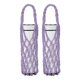 thumbnail image 1 of Uxcell 2Pcs Bolsa Portabotellas de Agua de Crochet, Soporte de Taza de Cuerda de Algodón Tejido a Mano con Asa Trenzada, Bolsa Reutilizable para Senderismo, Viaje y Compras (Púrpura Claro), 1 of 7