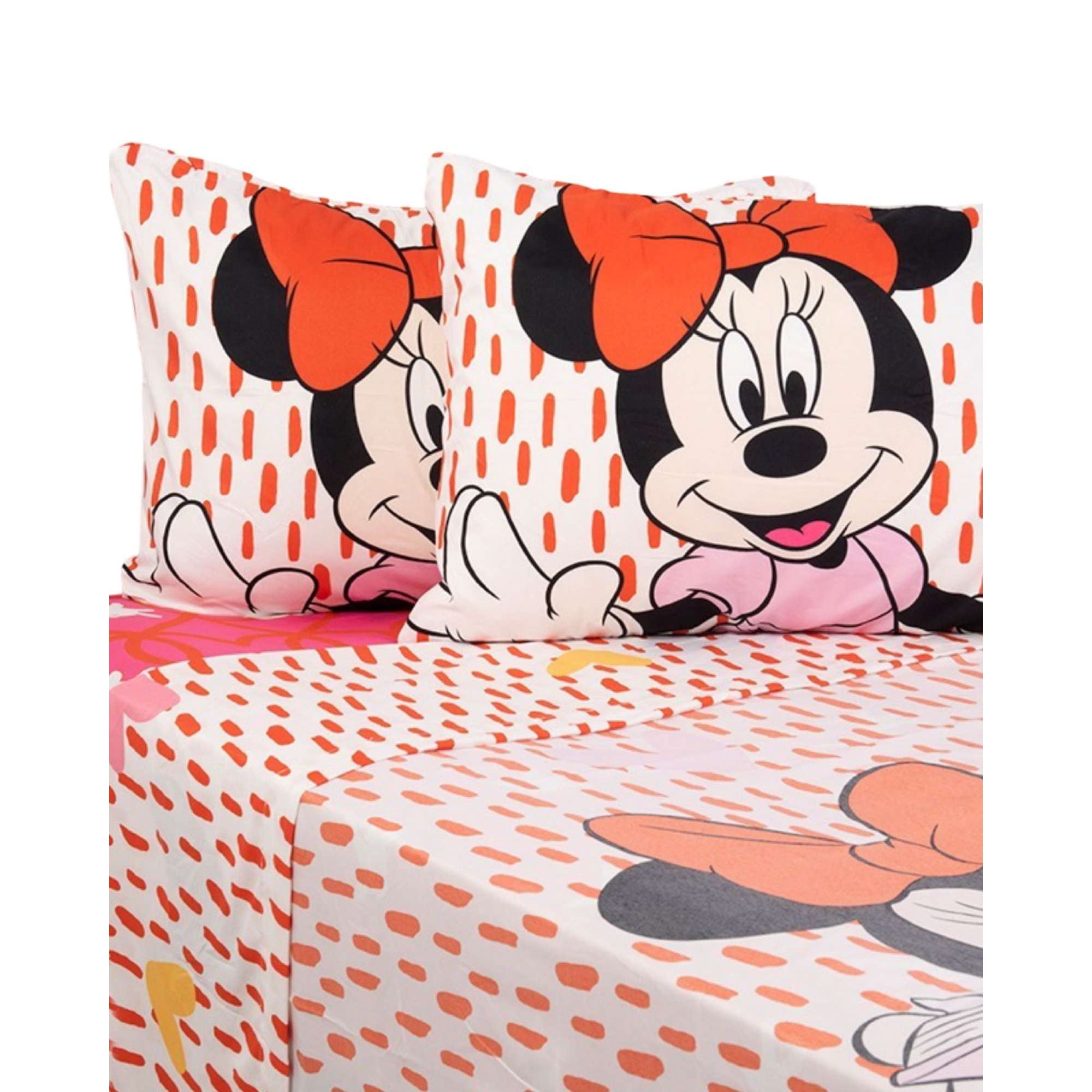 Sabanas Infantil Minnie 2 Plazas Mashini