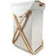 thumbnail image 1 of Canasto Ropa Sucia Plegable De Bambú, 1 of 7