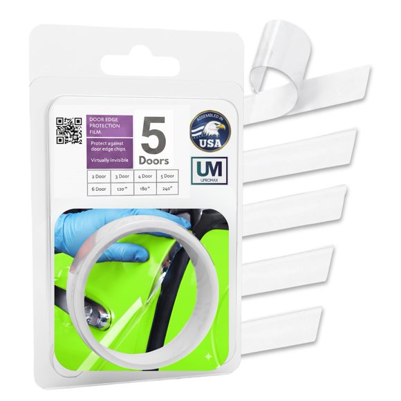 Protector de Borde de Puerta Upromax 5 Puertas - Película de Protección de Pintura 3M