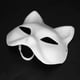 thumbnail image 5 of máscaras blancas en blanco DIY Dibujo sin pintar máscara para fiesta de Halloween cumpleaños (25*20*8cm-Gato rostro), 5 of 7