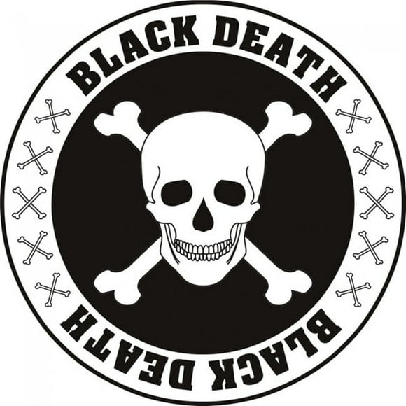 Decomural Skull Badge Halloween WS-18343