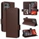 thumbnail image 4 of Funda Cartera para Motorola MOTO G15 4G Tapa Flip con Ranuras y Soporte Marrón, 4 of 5