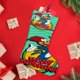 thumbnail image 4 of Calcetín de Navidad Desmarcar Pájaro Loco Blanco 45cm x 32cm, 4 of 5