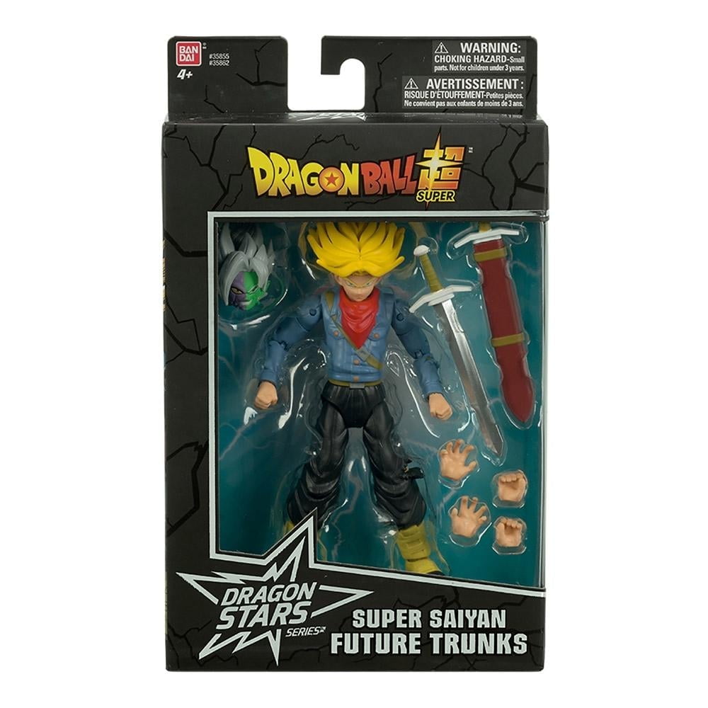 Figura Super Saiyan Future Trunks Dragon Ball Bandai 6.5 Pulgadas
