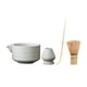 thumbnail image 3 of Juego de té Matcha, utensilios para hacer té, juego de del té Matcha, tazón Matcha con boquilla vertedora, batidor y soporte de bambú Matcha Blanco, 3 of 5
