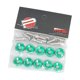 thumbnail image 1 of Arandelas De Guardabarros M6, Repuesto, Alta Confiabilidad, Kit De Decoración Del Compartimiento Del Motor Resistente, Color Verde, 1 of 5