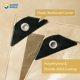 thumbnail image 2 of Lona de poliéster GUARD SHIELD, resistente al agua, 3 x 3 m, color beige, 2 of 7