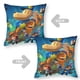 thumbnail image 2 of Hombre Perro Fundas de almohada de terciopelo con tema, regalos de funda de almohada, decoración para el hogar, cojín de lanzar, regalo de cumpleaños para fans y parejas. 45cm x 45cm., 2 of 6