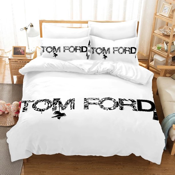 v570 Bed Sheets Cover Double Comforter Bedding Sets Bedding Set T-tom F-ford Duvet Cover Queen Comforter Sets Quilt Pillowcase Quilt Cover Set 3-Piece Bedding Set (1 Duvet Cover + 2 Pillow Shams) Bed