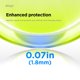 thumbnail image 4 of Funda para AirPods Pro 3 Elago Clear Cover, TPU amarillo neón, 4 of 9