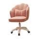 thumbnail image 3 of Silla De Oficina Giratoria De Terciopelo Suave Para Escritorio, Muebles De Oficina, Sala De Lectura, Color Rosa, 3 of 5