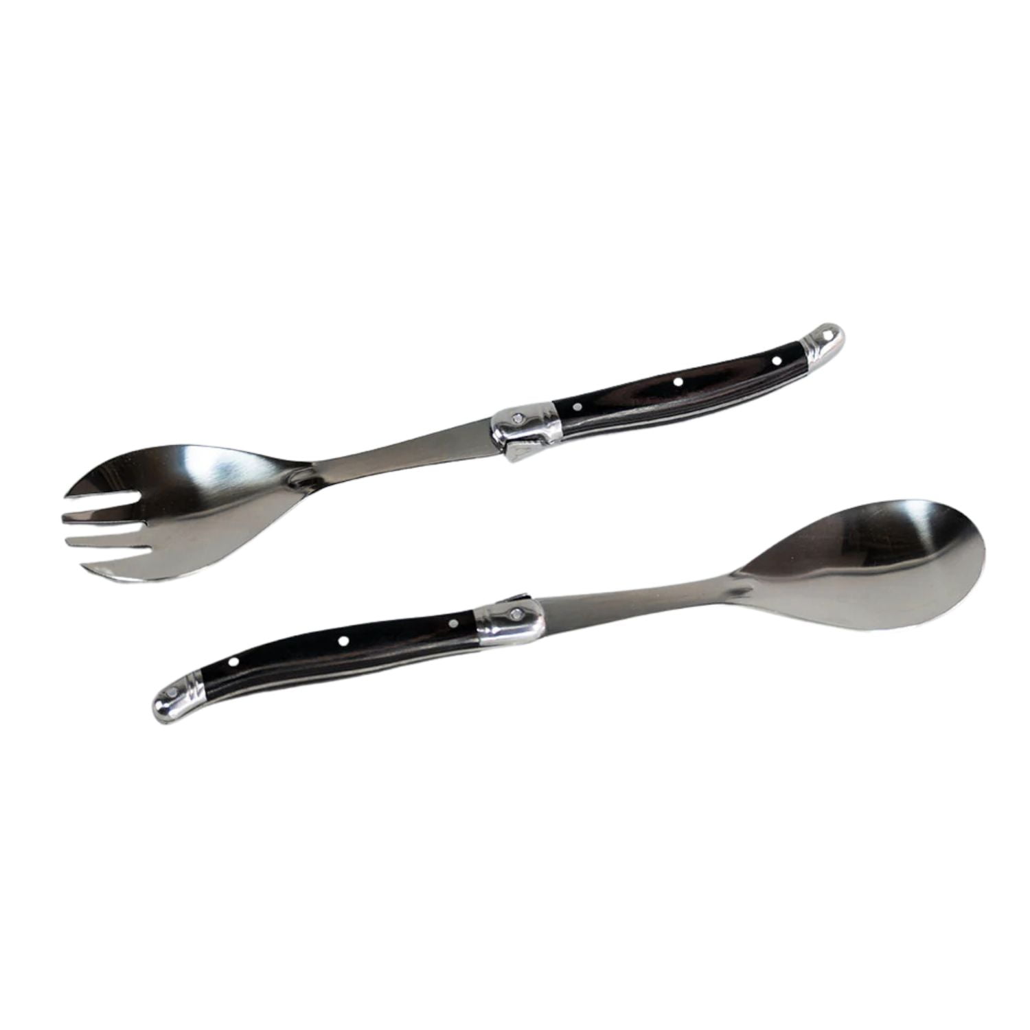 Disparo - Set 2 Utensilios Para Ensaladas Wayu Mango Madera Cocina Bbq