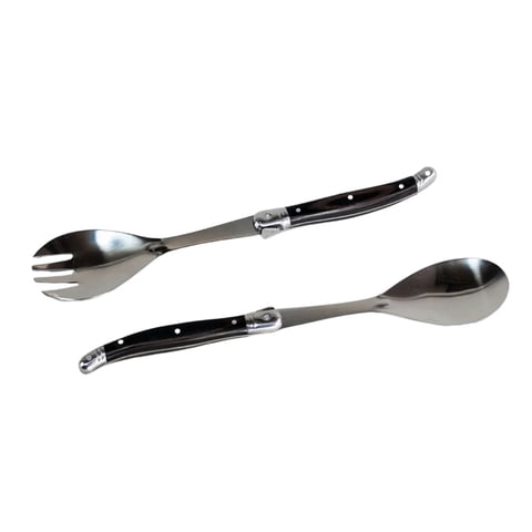 Disparo - Set 2 Utensilios Para Ensaladas Wayu Mango Madera Cocina Bbq