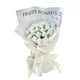 thumbnail image 1 of Ramo De Flores De Rosa De Simulación De Bricolaje 13 Piezas De Rosa Con Papel De Regalo Floral Azul, 1 of 5