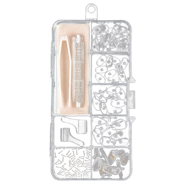 Almohadillas nasales para gafas, almohadillas nasales, kit de reparación para gafas, gafas de sol