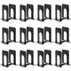 thumbnail image 1 of Porta libros HappyHapi 24 unidades negro de alta resistencia, 1 of 7