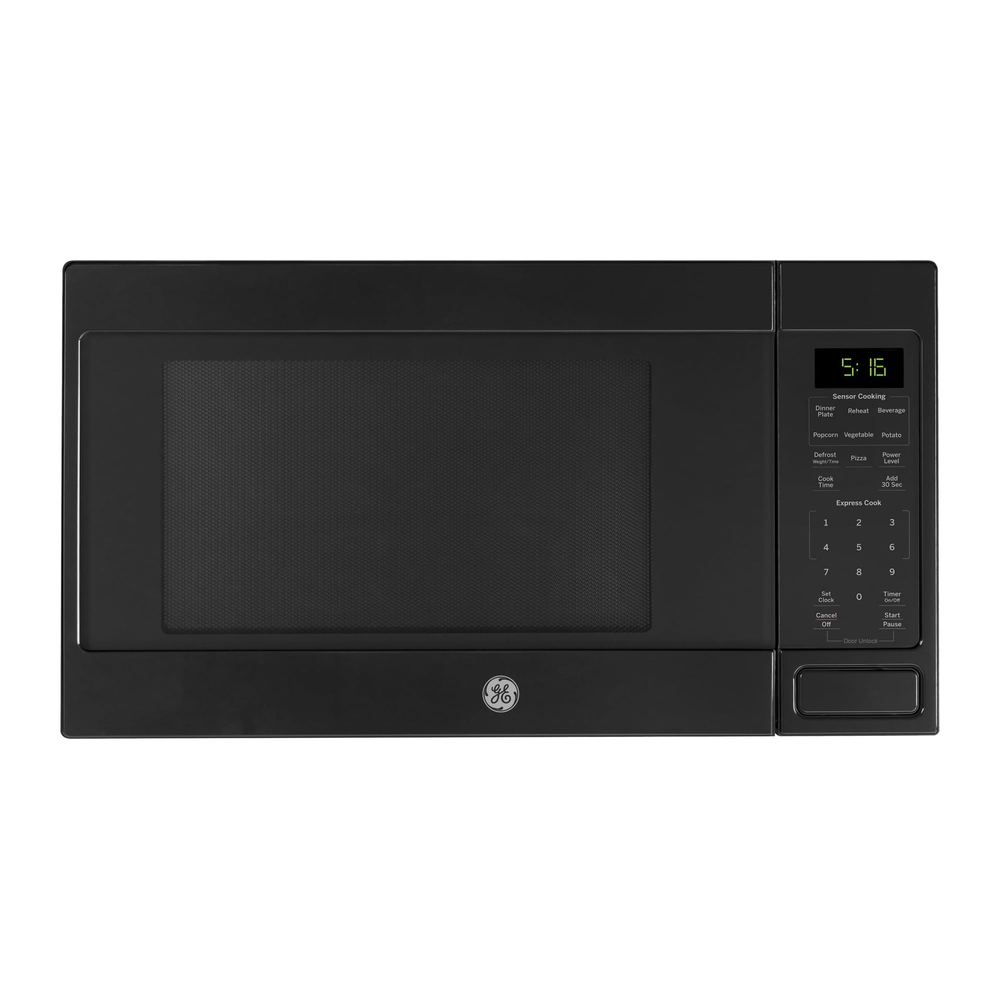 Horno microondas GE GCST16S1WBB 1.6L 1,150W 8 coccion automatica