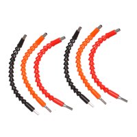 Ioensy - Extensión De Broca Flexible De 6 Uds., Broca De Extensión De Eje Flexible De 1/4""