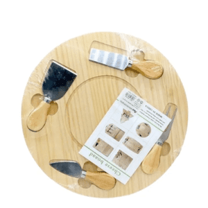 Genérico - Tabla Para Picoteo Cortar Más Accesorios Marrón