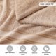 thumbnail image 5 of Juego de toallas LANE LINEN Luxury Bath de 3 piezas, 100% algodón, color topo, 5 of 9