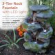 thumbnail image 2 of Fuente Alpine Corporation 56 cm LED gris de 3 niveles, 2 of 9